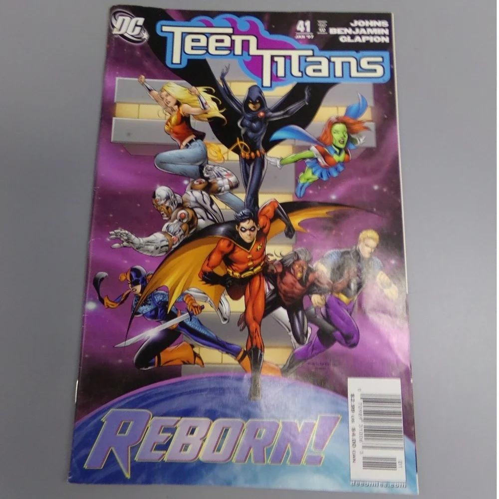 DC Comics Teen Titans Reborn‎ Issue 41 Comic Book 2007